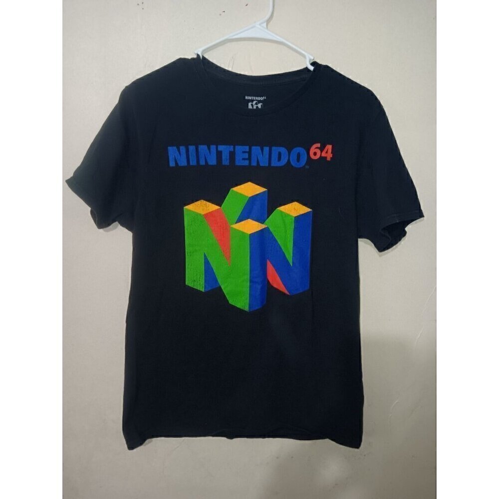 Men's Medium Nintendo 64 N64 Video Gamer Retro Design T-shirt
